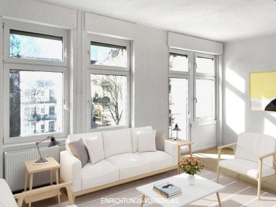 Sonnenverwöhnte 82 QM für  den anspruchsvollen Single an Privatstr. im Staden mit großem Balkon
