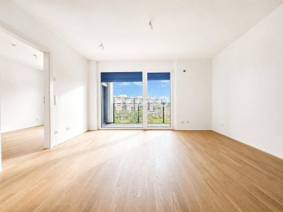 Helle 2-Zimmer-Loggiawohnung nahe Alte Donau &amp; U1 – provisionsfreier Erstbezug!