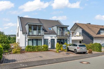 PROVISIONSFREI: Wohnen auf zwei Ebenen: Elegante Maisonette-Wohnung in Olpe!