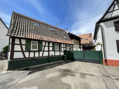 Einfamilienhaus mit Scheune in Hagenbach nahe Wörth/Karlsruhe