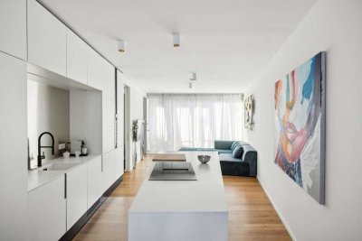 Moderne Terrassenwohnung in direkter Wasserlage