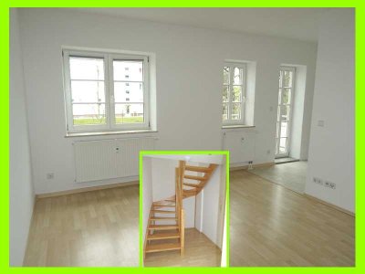 Gemütliche Wohnung auf 2 Etagen, mit Balkon und Fensterbad