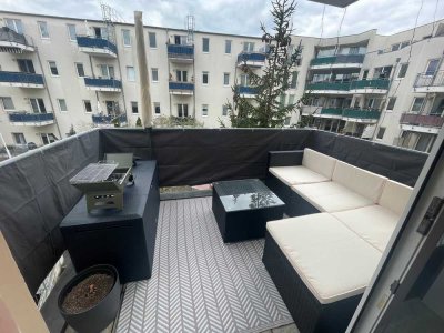 Helle 3-Raum Wohnung auf dem Werder mit Balkon