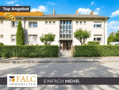 Ihre kleine Wohlfühloase mit Balkon und traumhaftem Gartenanteil!