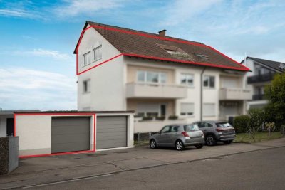 Großzügig Wohnen im Dachgeschoss
