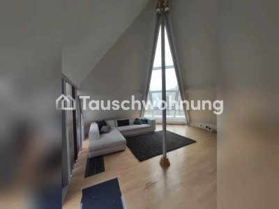 Tauschwohnung: Außergewöhnliche Dachgeschosswohnung im Nordend