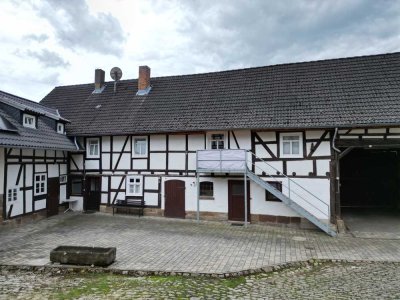 Historisches und saniertes Fachwerkjuwel mit Einliegerwohnung in Witzenhausen - Blickershausen
