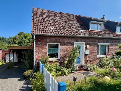 Gemütliche Doppelhaushälfte mit schönem Gartengrundstück