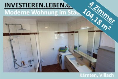 MODERNE 4 ZIMMER WOHNUNG IM STADTZENTRUM VON VILLACH