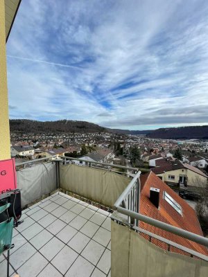 2,5-Zimmer-Wohnung mit herrlichem Ausblick in bester Lage von Ebingen
