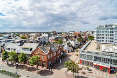 Tolle Endwohnung mit Blick über die Stadt zum Meer