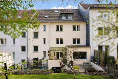 Seltene Gelegenheit in Rüttenscheid: 117 m² Erdgeschosswohnung mit Terrasse und eigenem Garten