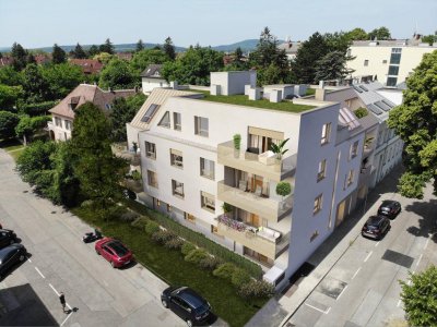 Charmante und helle 3-Zimmer-Wohnung mit 2 Balkonen und sehr guter Aufteilung ! Rohbau fertiggestellt !