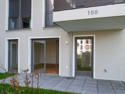 Urbanes Wohnen am Rheinufer: Charmante 4-Zimmer-Wohnung mit Garten und Terrasse in Düsseldorf-Heerdt