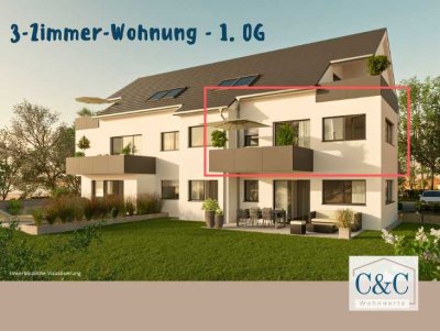 3-Zimmer-Wohnung – Gestalten nach deinen Wünschen!