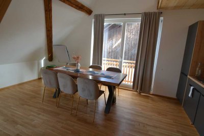 Wunderschöne 3-Zimmer-Galerie-Loft-Wohnung im DG in Ühlingen