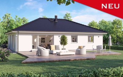 Der 105 qm Bungalow  - Bauen ohne finanzielle Sorgen – erst nach dem Bau zahlen