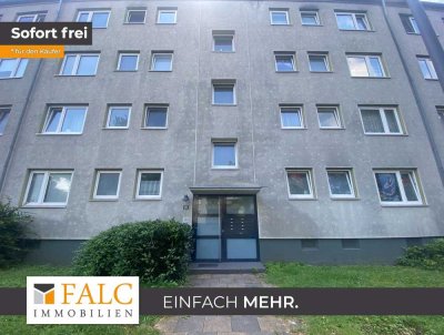 Sofort bezugsfrei – Attraktive 3-Zimmer-Wohnung mit Balkon in Köln-Humboldt/Gremberg