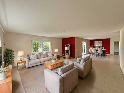 3,5-Zimmer Erdgeschosswohnung mit Garage und Garten in Weinheim-Lü