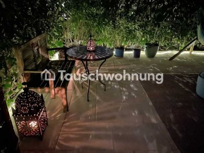 Tauschwohnung: Altbauwohnung in idyllischer Lage mit Terrasse bei Osterstr.