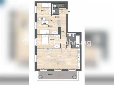 Tauschwohnung: Tausche meine 4 Zimmer Wohnung