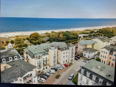 Stilvolles Meerblickappartment in exklusiver Lage an der Strandpromenade von Ahlbeck