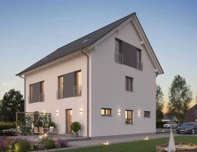 Neubau von 4 Doppelhaushälften mit Keller in Pöttmes - GRUNDSTÜCK IM PREIS ENTHALTEN