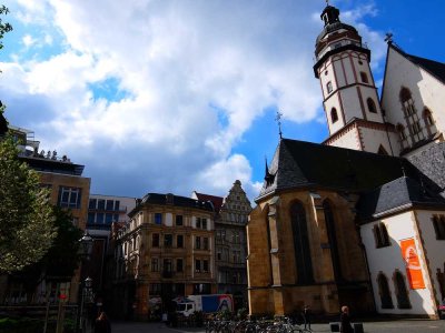 Thomaskirchhof - beeindruckende DG-Maisonettenwohnung  mit Einbauküche und 4 Räumen in Bestlage