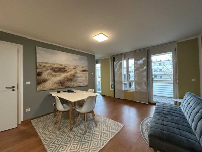 Moderne, gepflegte 2-Zimmer-Whg mit sonnigem Balkon