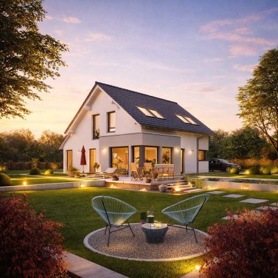 Wohnen in zweiter Reihe - Ruhe, Privatsphäre und architektonische Eleganz vereint