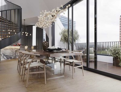 Über den Dächern Unterbilks – Exklusives Penthouse mit spektakulärem Fernsehturm-Panorama