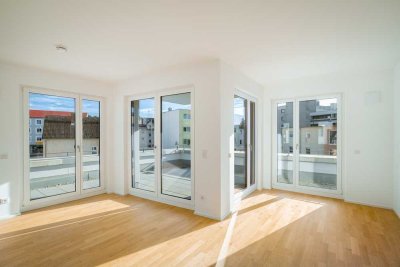 München-Pendler aufgepasst! Erstbezug: 4-Zimmer-Penthouse inkl. EBK + 2x TG /  Whg. 28