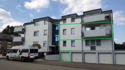 Helle, renovierte 3-Zimmer-Wohnung mit einem großen Südbalkon in Aachen-Eilendorf