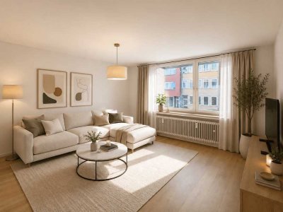 Erstbezug nach Modernisierung | Stilvolle 2-Zimmer-Wohnung im Frankenberger Viertel