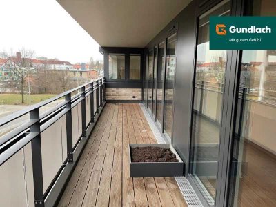 LIST-PELIKAN | hochwertige 4-Zimmer Wohnung mit Loggia (Süd) und Balkon (Nord) | EBK möglich