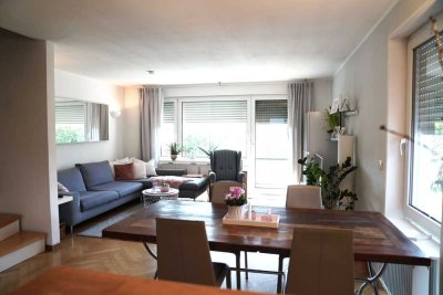 4-Zimmer-Maisonette Wohnung "Haus im Haus" mit EBK, Terrasse und Garten in Bogenhausen
