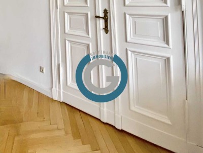 WASSERLAGE: HELL & GROSSZÜGIG - PARKETT IM FISCHGRÄTENMUSTER, DIELEN & STUCK - ZUR ZEIT VERMIETET