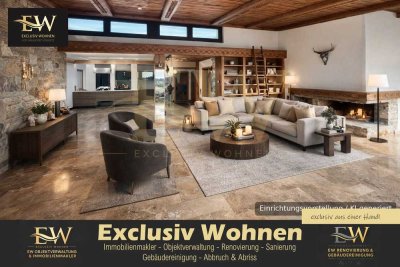 Einzigartiges Penthouse mit 293 m², Dachterrassen, Wellness, Homeoffice & Indoorpool-Potenzial
