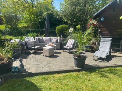 **Großzügige Doppelhaushälfte mit schönem Garten in Kürten Unterossenbach**