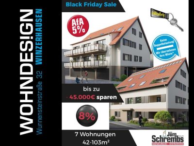 NEU | modern | stufenlos | 2,5 Zimmer | kleiner Garten |