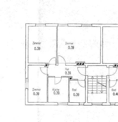 Renditeobjekt!  3-Zi. Wohnung im 1. OG – ideal für WG, nahe Uni, modernisiert.