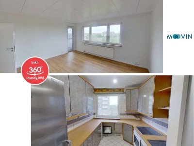 ++Frisch modernisiert++ Große 3-Zimmer-Wohnung mit Balkon und Einbauküche