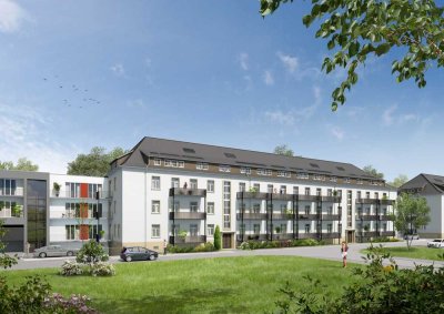 Schöne 2-Zimmer-Wohnung 2.OG. in Rastatt im Joffre-Areal mit Balkon u. Einbauküche