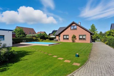 Traumhaus in Sielow  mit Pool und weitläufigem Garten - Wohnen, Entspannen, Wohlfühlen