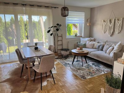 Geförderte 3 Zimmer Maisonettewohnung (82 m²) mit großem Gartenanteil in Ottendorf an der Rittschein