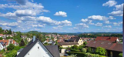 Stilvolle 4-Raum-DG-Wohnung mit luxuriöser Innenausstattung mit Balkon und EBK in Tübingen