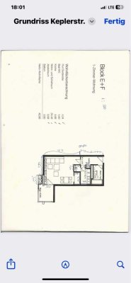 1-Zimmer Wohnung
