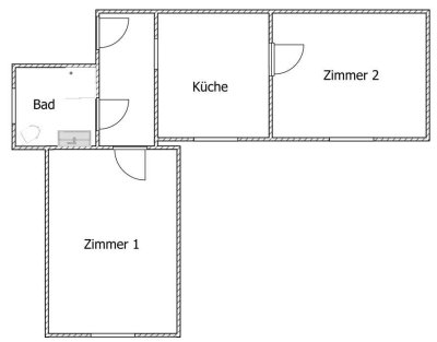 Erstbezug nach Sanierung: 2-ZKB-DG-Wohnung mit gehobener Innenausstattung in Bamberg