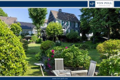 Bebaubares Land und Einfamilienhaus mit großem Garten