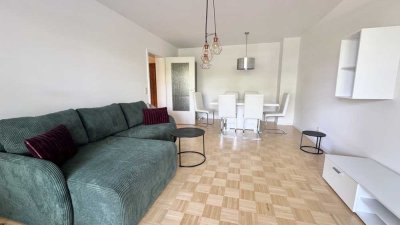 Schwaig-OT Behringersdorf! Chice helle u. möblierte 2-ZW, 72,5 m², Terrassenbalkon, EBK und Parkett